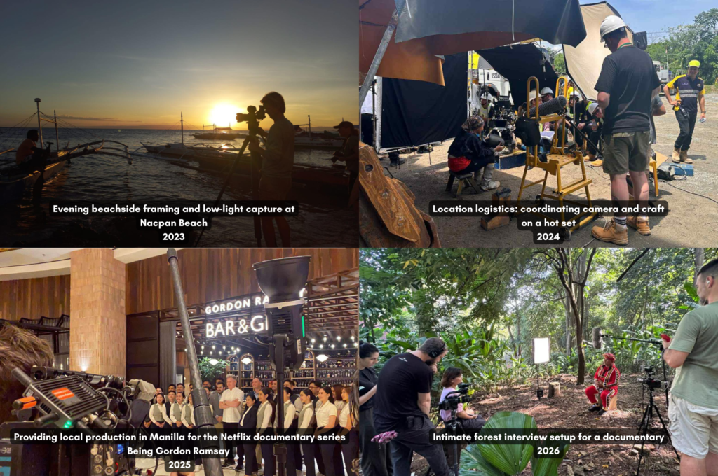 behind the scenes pics Philippines